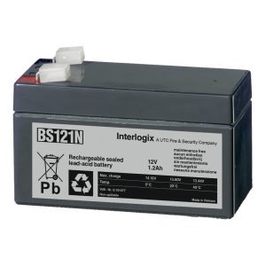 Kidde Commercial BS121N - Batería sellada de plomo de 12V/1,2Ah