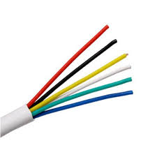 Bysecur BSC01623 Bobina 100 m de Cable de Alarma de 6 hilos | Cable 6 hilos