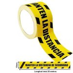 Bysecur BSC20587 Rollo de Precinto Distancia de Seguridad