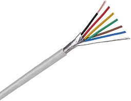 Bysecur BSC21549 Rollo 100m de cable flexible 4+2 hilos apantallado libre halógenos