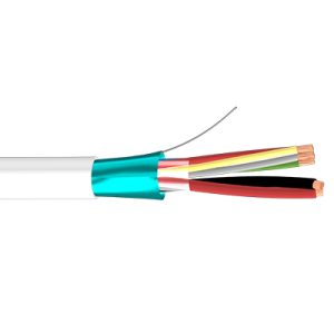 Bysecur BSC21551 Rollo 100m de cable flexible 8+2 hilos apantallado libre halógenos