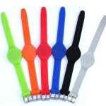 Bysecur BSC21585 Pulsera inteligente ajustable de silicona de proximidad RFID MIFARE 13
