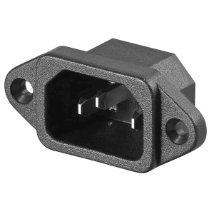 Marca Blanca C14PLUG-FLUSH Adaptador - Cable AC desnudo a conector C14 - Montaje encastrado