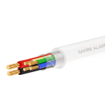 Safire CA4P2-100-H-Cca-WHITE 4 conductores de señal + 2 de alimentación - Conductor Aluminio recubierto de Cobre - Pantalla