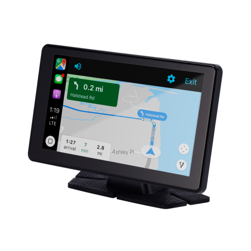 OEM CAR-MONITOR-7 Carplay 7″ táctil Cámara 4K y cámara adicional 1080P Android & IOS
