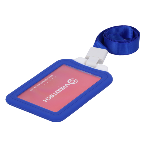 OEM CARD-HOLDER-V-BLUE Porta-tarjetas RFID Disposición vertical Formato CR80: 54 (An) ×