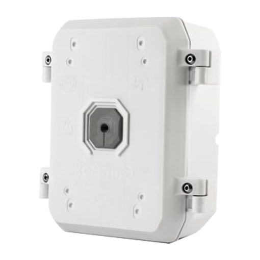 Cambox CBOX-BB-1520 Caja de conexiones para cámaras domo Doble sellado para exterior Imán