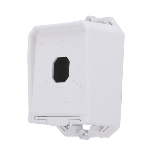 Cambox CBOX-JET-703-W Caja de conexiones Para cámaras domo Apto para uso exterior