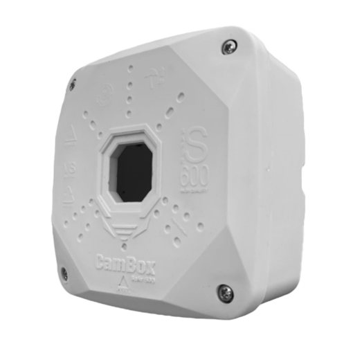 Cambox CBOX-S600 Caja de conexiones para cámaras domo Para cámaras domo Apta para uso