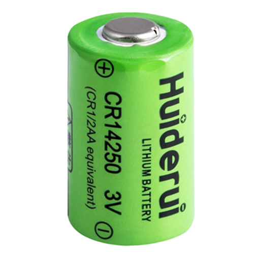 Huiderui CELL-CR14250-3.0V-820MAH Huiderui – Pila CR14250 – 1/2AA – Litio – Voltaje 3V – Capacidad nominal 820 mAh