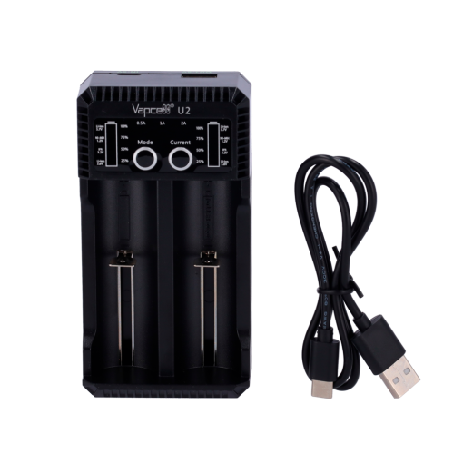 Marca Blanca CHARGER-U2 Cargador universal para pilas – Pilas Li-Ion, Ni-Mh, Ni-Cd – Detección automática de carga –