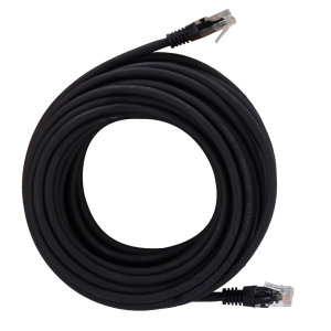 Marca Blanca CON-E21-5M Cable UTP - Ethernet - Conectores RJ45 - Categoría 6 - 5 m - Color negro