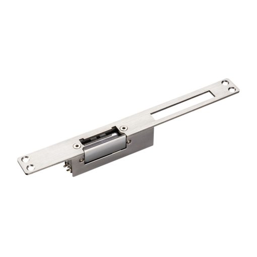 OEM CONAC-711N Abrepuertas eléctrico con placa frontal larga para puertas de madera