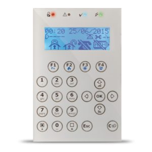 Inim CONCEPT-WH - Pantalla gráfica con retroiluminación