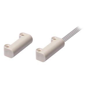 Bysecur Alarms CTE002 Contacto magnético compacto para montaje en superficie en marcos no