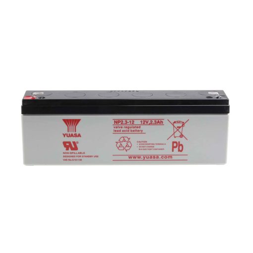 Yuasa DEM-2497 Batería Yuasa de 12V /2,3 Ah