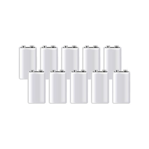 Duracell DEM-345-P Pila alcalina de 9V /726mAh
