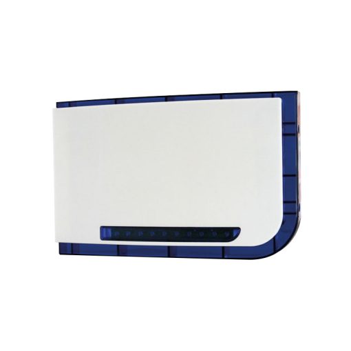 OEM DEM-827 Sirena de exterior blanca con flash azul