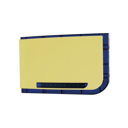 OEM DEM-830 Sirena de exterior amarilla con flash azul