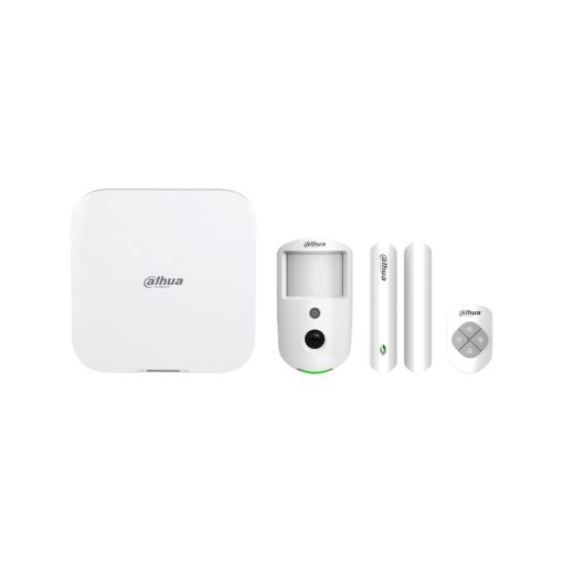 Dahua DHI-ART-ARC3800H-03-CAM-FW2(868) Kit de alarma vía radio Dahua con hub Ethernet