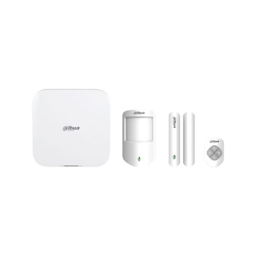 Dahua DHI-ART-ARC3800H-03-W2(868) Kit de alarma vía radio Dahua con hub Ethernet y WiFi