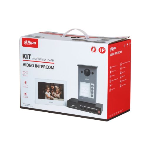 Dahua DHI-KTP10/DHI-VTO3311Q-WP/DHI-VTH2621GW-WP Kit de videoportero IP Dahua para villa