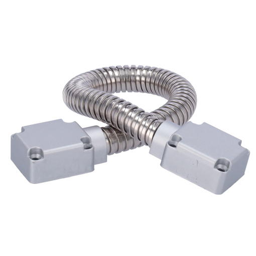 Safire DOORLOOP-16-METAL Pasacables para puertas Tubo flexible de 16 mm de diámetro