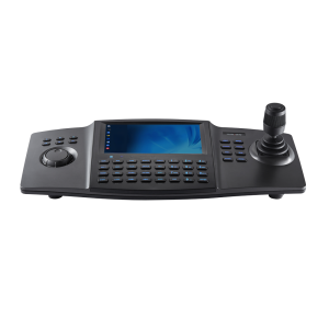 Hikvision DS-1100KI(C) Teclado IP Hikvision - Doble interfaz: directo o red - Pantalla 7" LCD 1024x600 - Red por