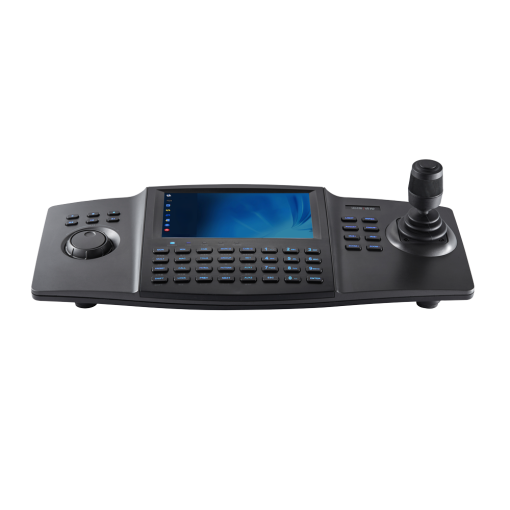 Hikvision DS-1100KI(C) Teclado IP Hikvision – Doble interfaz: directo o red – Pantalla 7" LCD 1024×600 – Red por