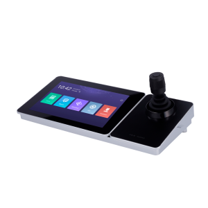 Hikvision DS-1600KI(B) Teclado IP Hikvision - Doble interfaz: directo o red - Pantalla LCD TFT 10.1" - Red por