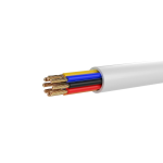 Hikvision DS-1AC8AUC1 White 100m 8 conductores de señal - Conductor Cobre desnudo (99,95%) - Cubierta PVC de gran flexibilidad