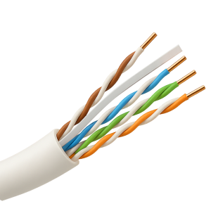Hikvision DS-1LN6UEL5/White 305m Hikvision cable UTP categoría 6 - Conductor OFC, 99,5% cobre - Diámetro 24 AWG-0,53mm -