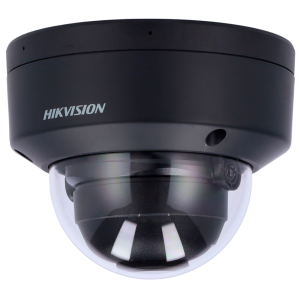 Hikvision Value DS-2CD1143G2-LIU(2.8mm)(BLACK) Cámara Domo IP | 4MP 2.8mm MIC IP67 IK08