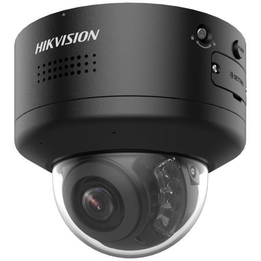 Hikvision Pro DS-2CD2746G2H-IPTRZS2U/SL(2.8-12)BLK Cámara domo IP | 4MP