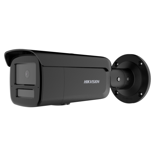 Hikvision DS-2CD2T43G2-4LI2U(2.8mm)(BLACK) Cámara Bullet IP gama PRO Resolución 4 Mpx