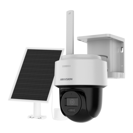 Hikvision DS-2CFSP4/4G(2.8mm) Cámara PTZ IP 4G con panel solar Value Resolución 4 Mpx