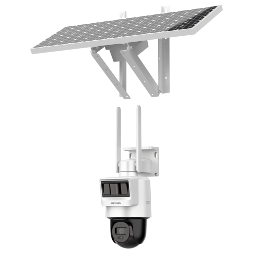 Hikvision DS-2DE2C400IWG-K/4G/C09S20(2.8mm) Cámara IP domo PT Solar 4G Resolución 4 Mpx