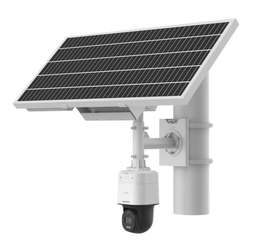 Hikvision Pro DS-2XS3Q47G1-LDH/4G/C18S40(6mm) Kit Cámara PT 4MP 6mm con energía solar