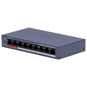 Hikvision DS-3E0109P-E/M(C) Switch de sobremesa Hikvision 8 puertos PoE + 1 puerto Uplink