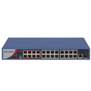 Hikvision Access DS-3E0326P-E/M(B) Switch Hikvision 24 puertos PoE 10/100M RJ45