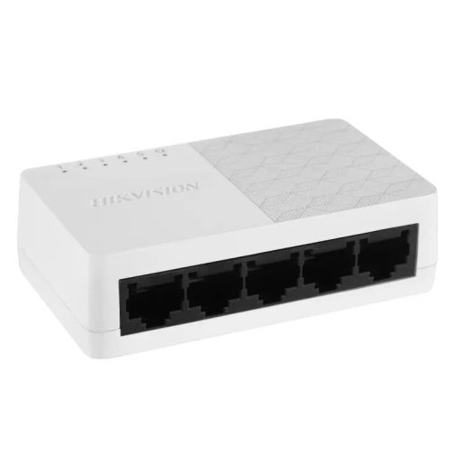Hikvision DS-3E0505D-O Switch Compacto 5 puertos Gigabit 10/100/1000 Mbps no administrado