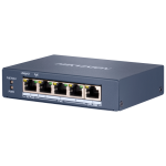 Hikvision DS-3E0505HP-E Switch PoE Hikvision 4 RJ45 Gigabit + 1 uplink Gigabit RJ45 3