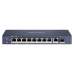 Hikvision DS-3E0510HP-E Switch Hi-PoE Hikvision 8 puertos PoE + 1 Uplink RJ45 + 1 Uplink