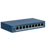 Hikvision DS-3E1309P-EI/M Switch PoE Gestionable 8 Puertos PoE 802.3af/at + 1 Uplink
