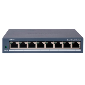 Hikvision DS-3E1508-EIV2 Switch PoE Gestionable 8 Puertos Gigabit Ethernet sin salida PoE