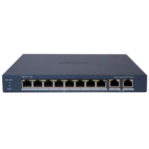 Hikvision DS-3E1510P-EIV2 Switch PoE Gestionable 8 Puertos PoE 802.3af/at + 2 Uplinks