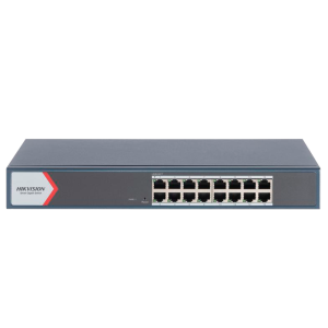 Hikvision DS-3E1516-EIV3 Switch Gestionable Capa 2 16 Puertos de red Gigabit Ethernet