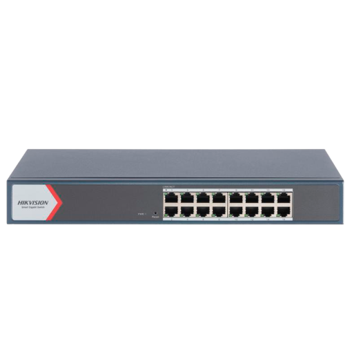 Hikvision DS-3E1516-EIV3 Switch Gestionable Capa 2 16 Puertos de red Gigabit Ethernet