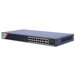 Hikvision DS-3E1520HP-SI-16P2T2F Switch PoE Gestionable 16 Puertos PoE Gigabit + 4