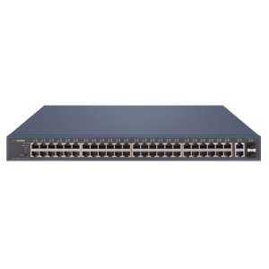 Hikvision DS-3E1552P-SI Switch PoE Gestionable 48 Puertos PoE Gigabit + 4 Uplinks Gigabit